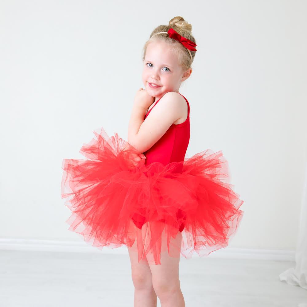 Red Tank Tutu Leotard 5