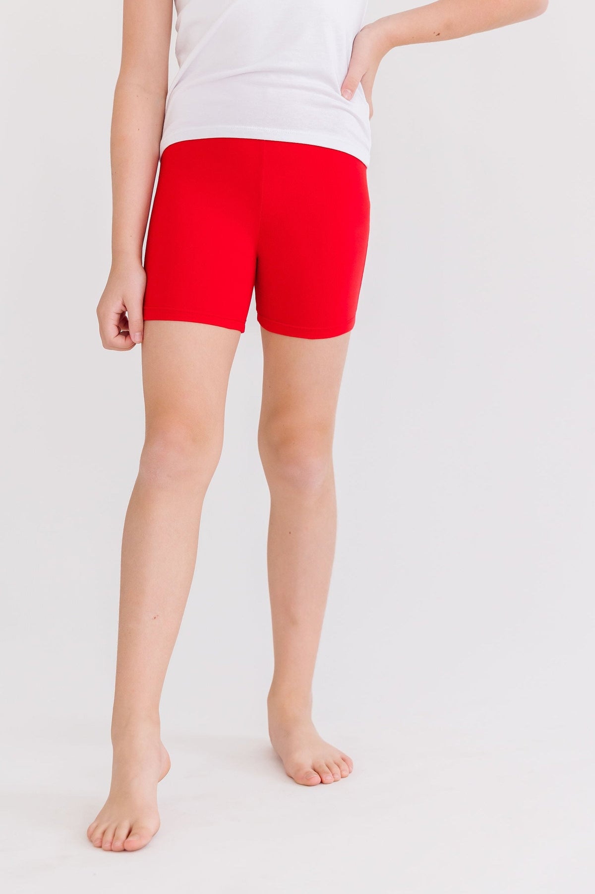 Red Twirl Shorts 2