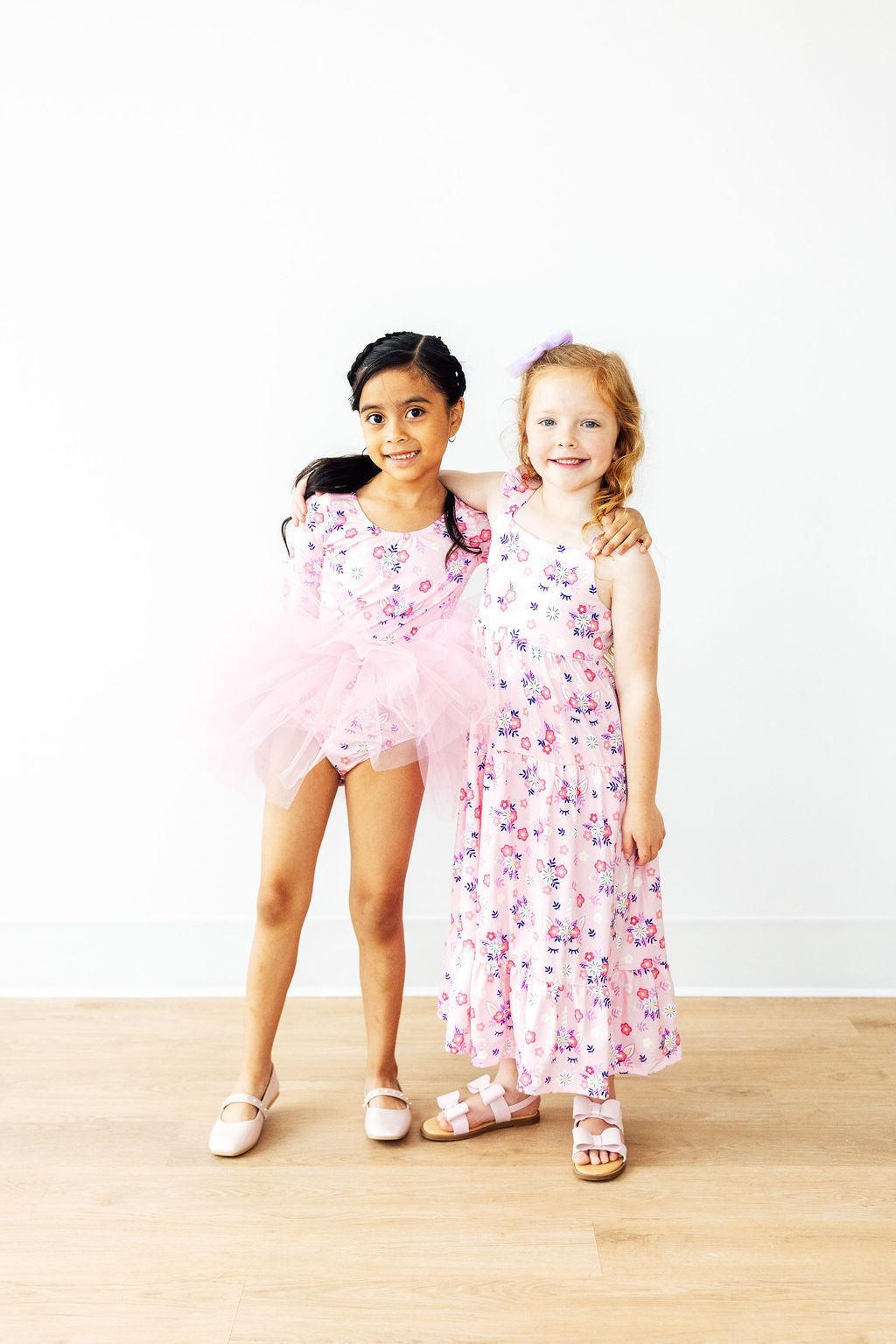 SALE Retro Daydream 3/4 Sleeve Tutu Leotard 4