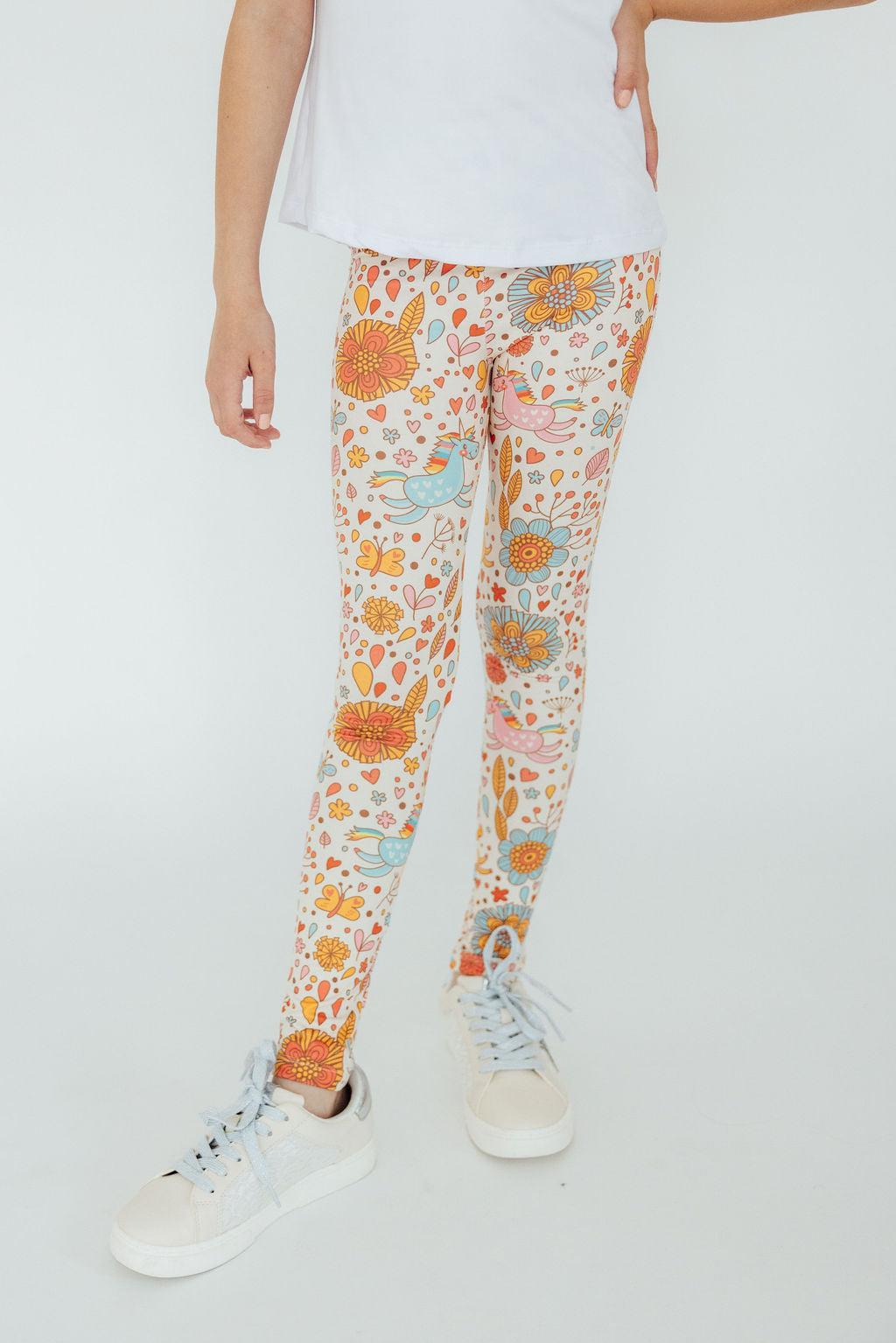 Retro Unicorns Leggings 2