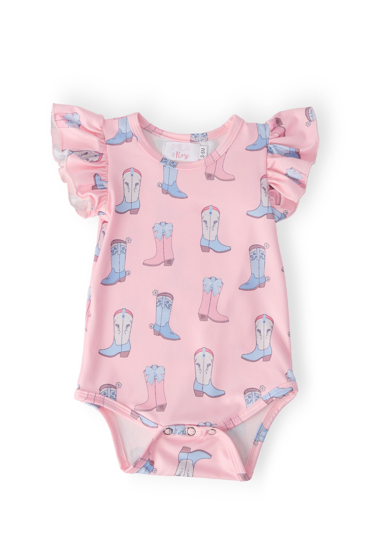 Ribbons & Rodeos S/S Flutter Bodysuit 1