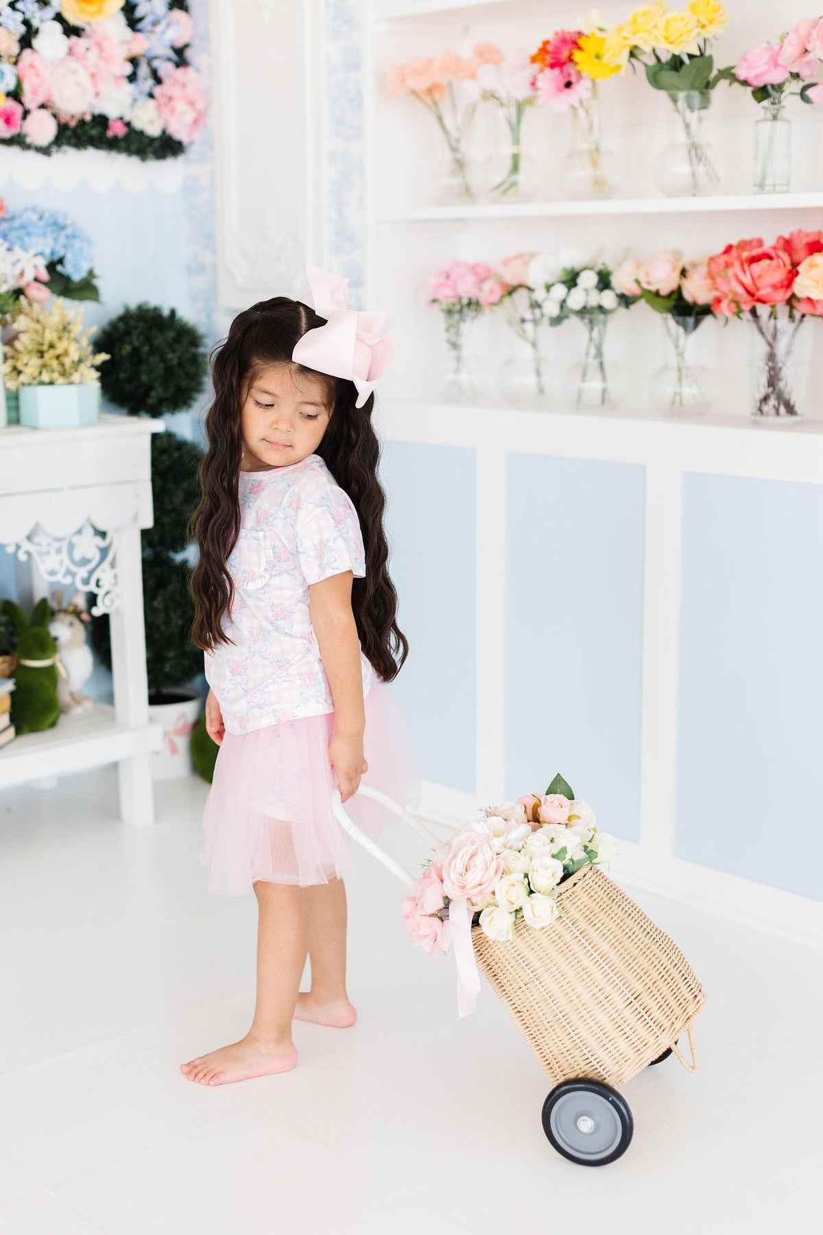 Ribbons & Roses Ruffle Pocket Tee 5