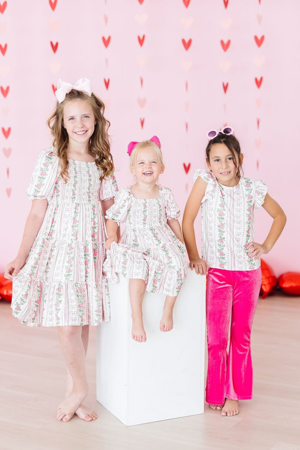 Rosebud Bows S/S Ruffle Tee 4
