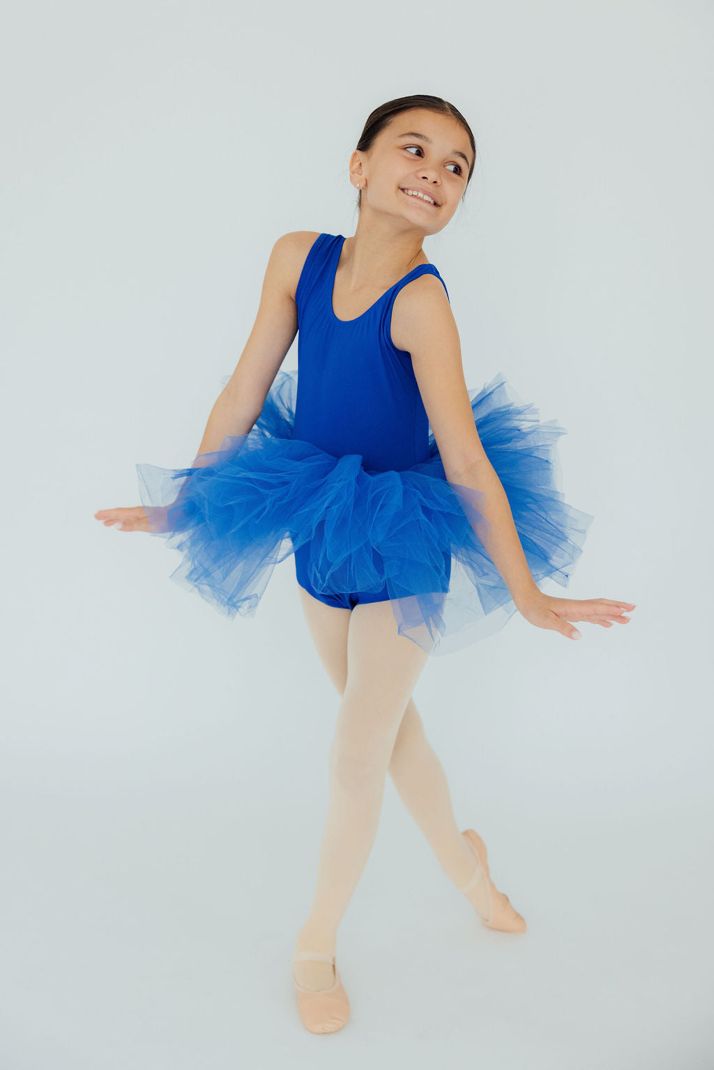 Royal Blue Tank Tutu Leotard 2