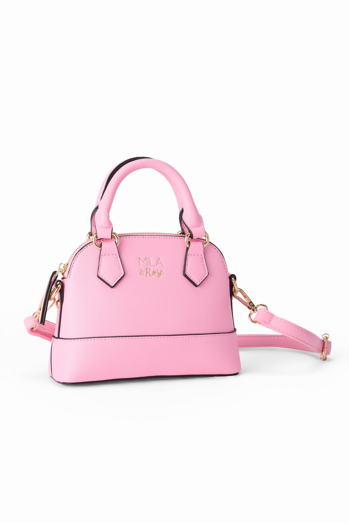Bubblegum Pink Girl's Crossbody Purse 3