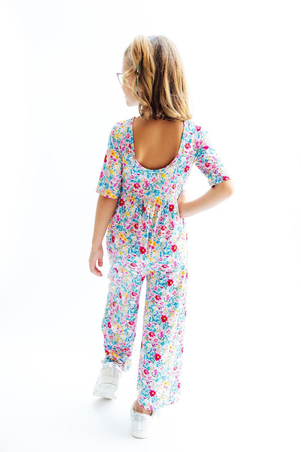 Fluttering Flowers Wide Leg Jumpsuit 9