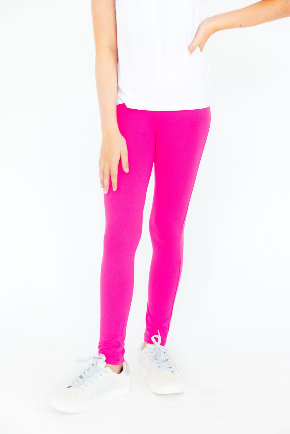Hot Pink Leggings 2