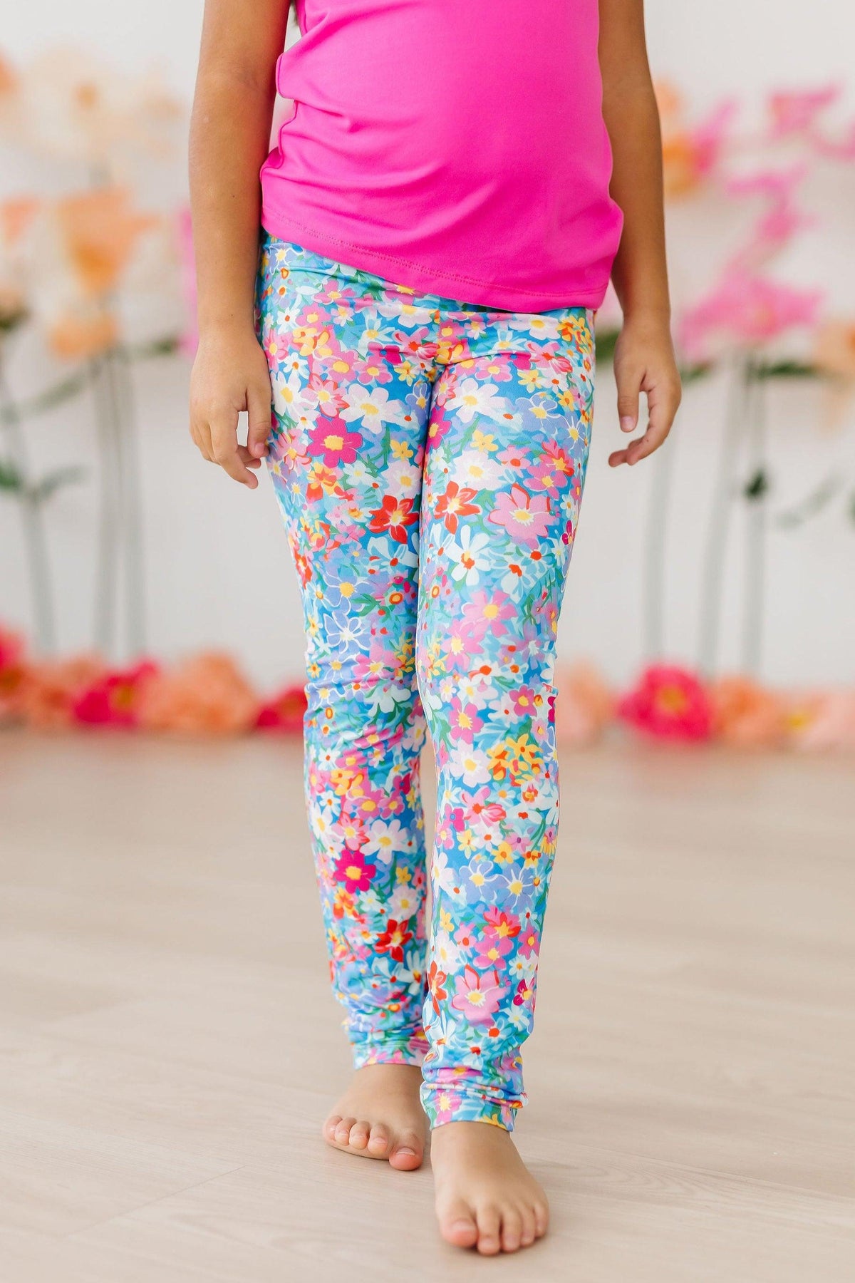 Preppy Floral Leggings 2