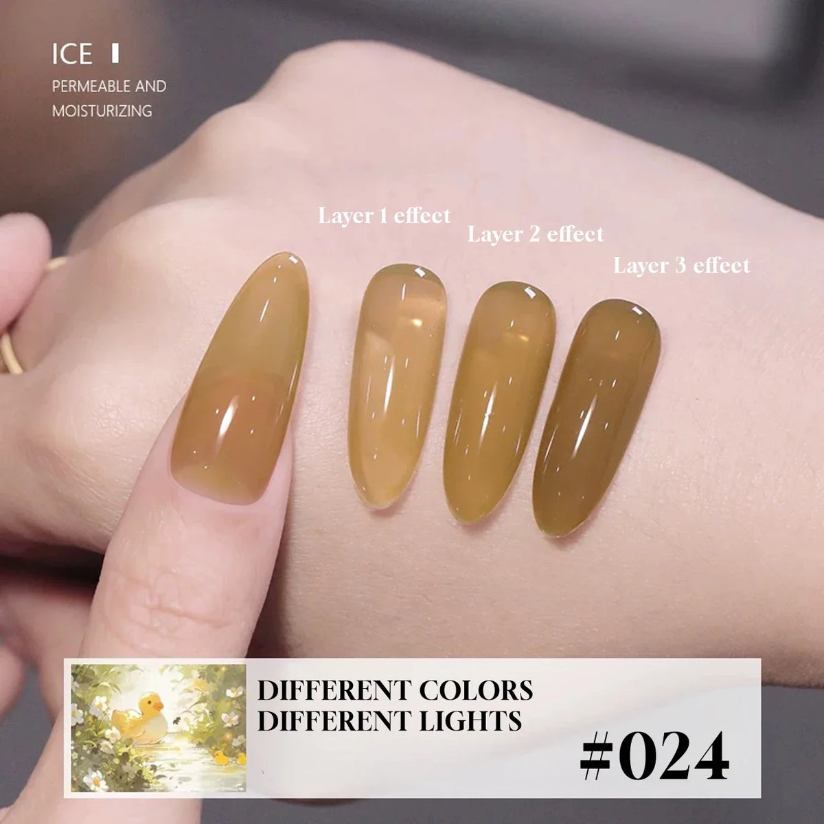 MIANEL  12ML Japanese Style Fairy Gel Nail Polish White Pink Nude Color Ice Clear Nail Polish Pink Nails Summer Nails 1-24pcs 11