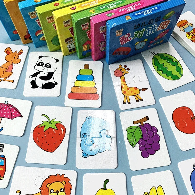 Montessori Cards Educational Toys for Children Learning & more 5