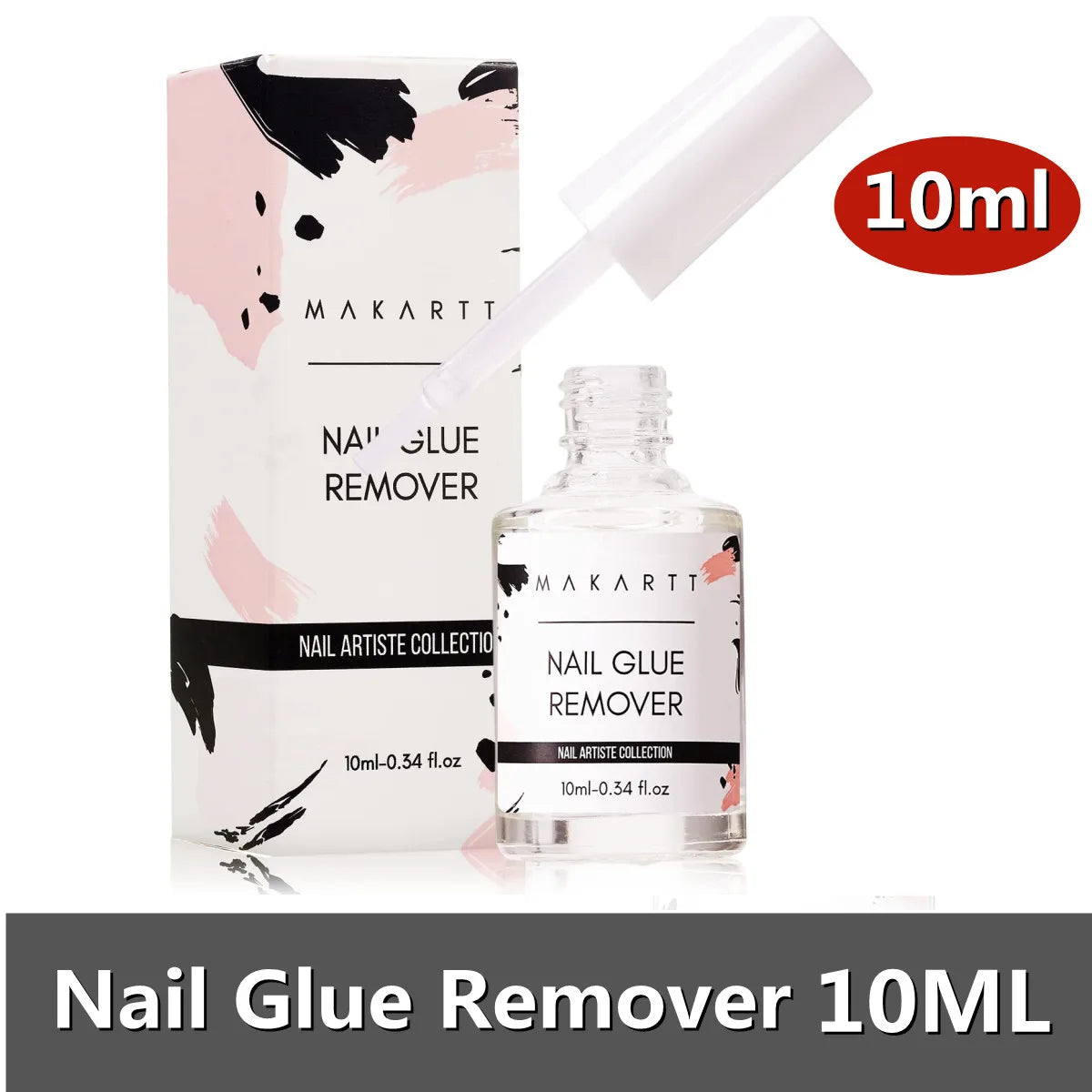 Nail Glue Remover Glue Off for False Nails , Makartt Press ON Nails Glue Remover Fake Nail Adhesives Remover Nail Glue Debonder 9