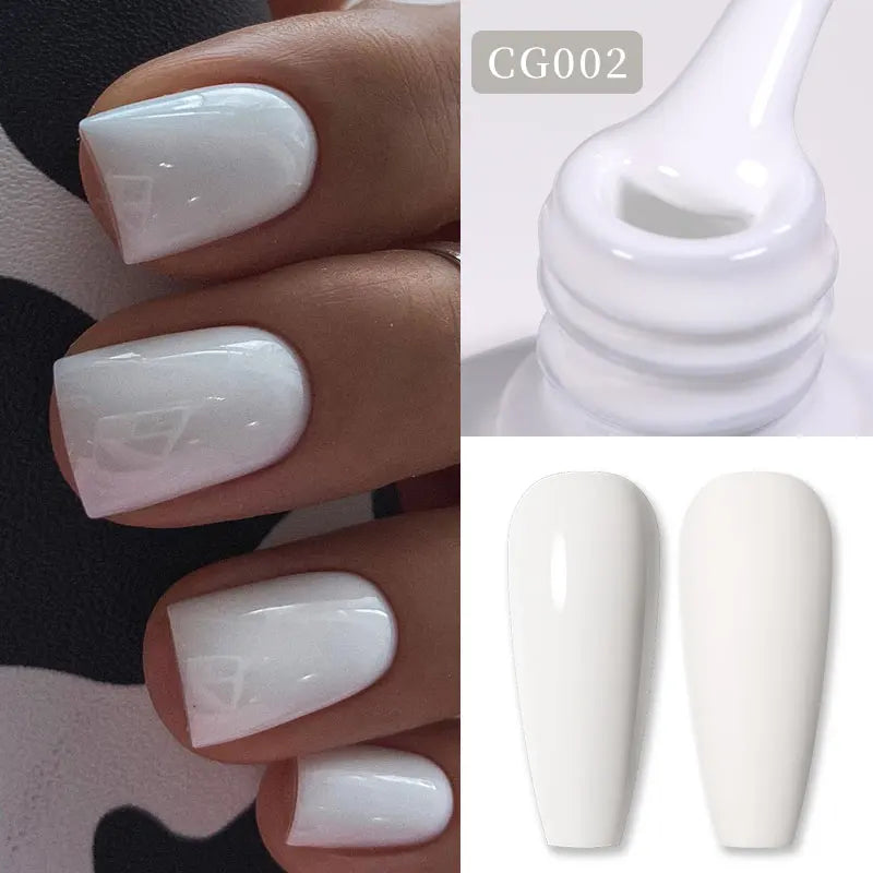 BORN PRETTY Jelly Nude Gel Nail Polish 10ml Light Pink Peach Translucent Color UV Light Cure Gel Varnish Nail Art DIY at Home 60