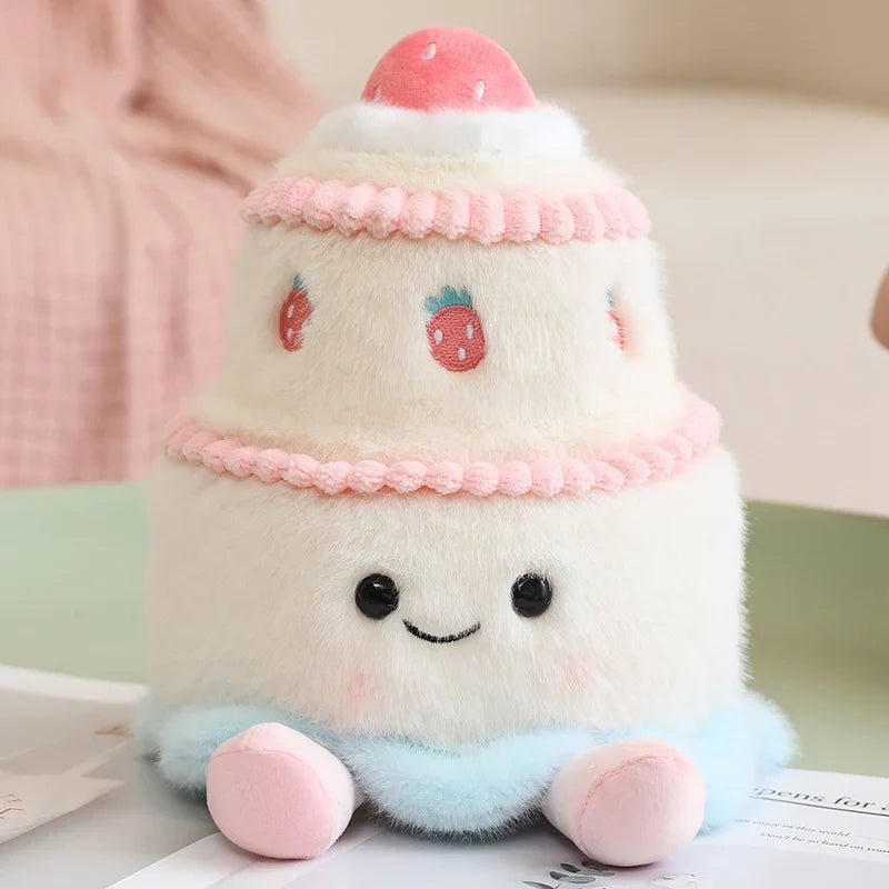 Cute Cartoon Egg & Toast Plush Toy – Breakfast Expression Stuffed Doll Pillow | Soft Baby Comfort Toy & Christmas Gift 15