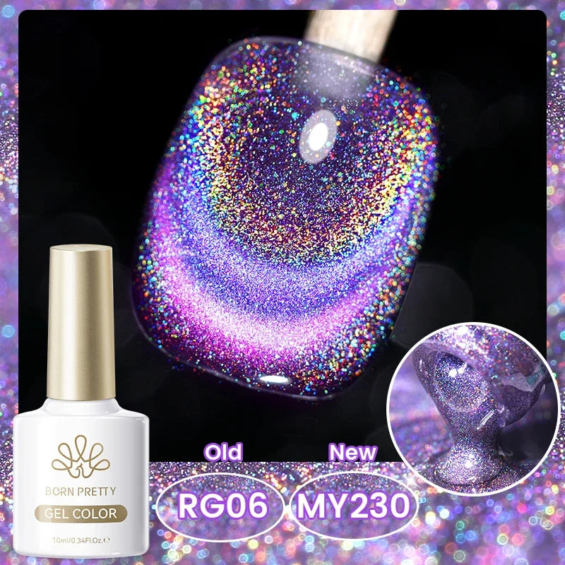BORN PRETTY 117 Colors Cat Magnetic Gel Nail Polish 10ml Full Coverage Varnish Semi Permanent Super Gorgeous Nails Manicure 19