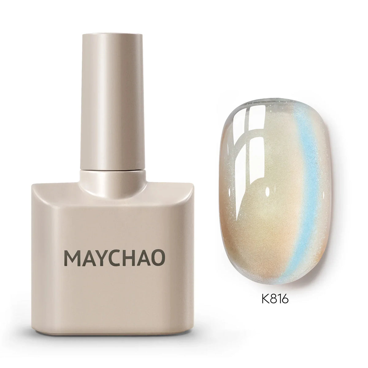MAYCHAORomantic Galaxy Cat Eye Gel Nail Polish With Magnet Soak off UV Holographic Magnetic Rainbow Gel Polish for Nail Manicure 29