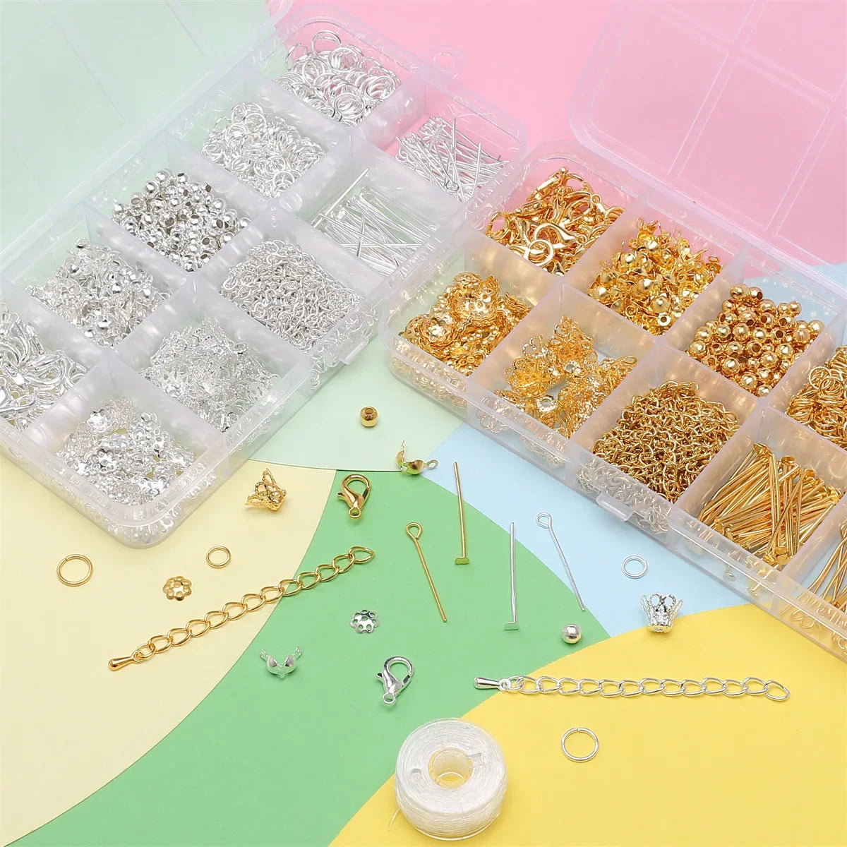 1 Set Jewelry Making Starter Kit – DIY Earrings, Necklaces & Findings for Beginners and Adults 6