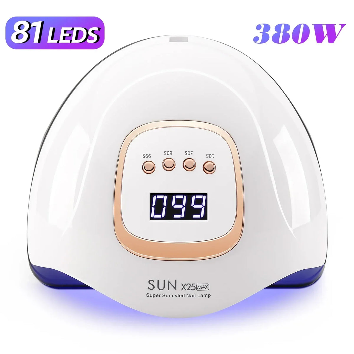 380W UV LED Lamp for Nail  84 LEDs Nail Dryer with Auto Sensor Quick-drying Manicure Lamp for Curing Nail Polish Nail Art Tools 8