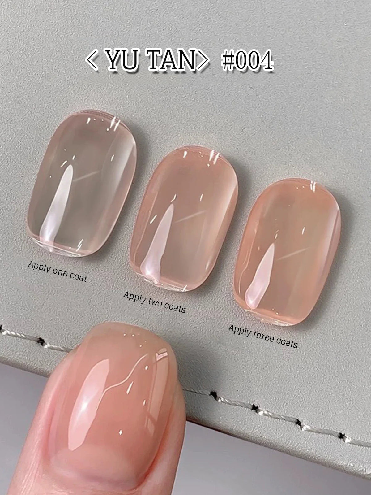 MIANEL  12ML Japanese Style Fairy Gel Nail Polish White Pink Nude Color Ice Clear Nail Polish Pink Nails Summer Nails 1-24pcs 24