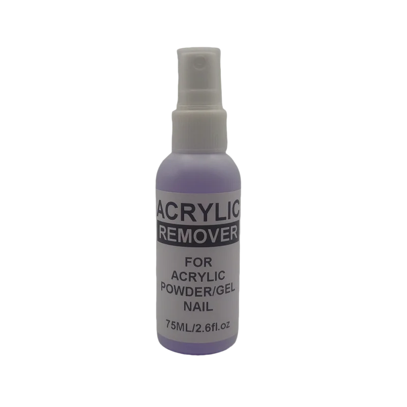 75ml Professional Acrylic Remover Liquid Nail Polish Remover Gel Remover 6