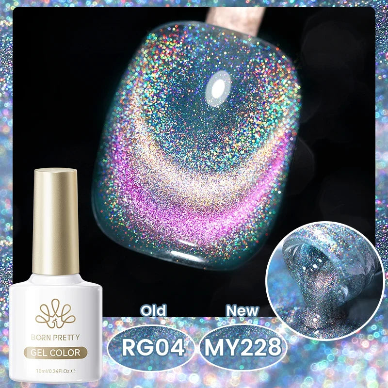 BORN PRETTY 117 Colors Cat Magnetic Gel Nail Polish 10ml Full Coverage Varnish Semi Permanent Super Gorgeous Nails Manicure 9