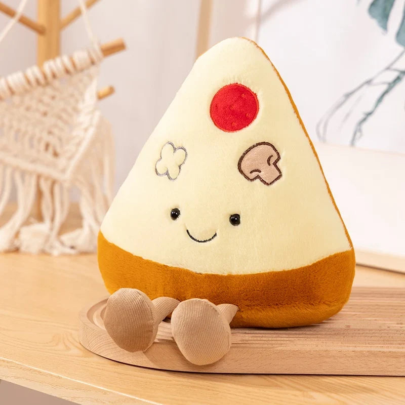 Cute Cartoon Egg & Toast Plush Toy – Breakfast Expression Stuffed Doll Pillow | Soft Baby Comfort Toy & Christmas Gift 34