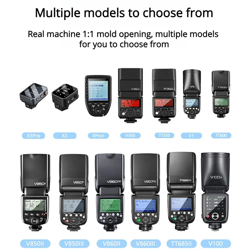 9H Tempered Film Glass Screen Protector Cap for Godox iT30Pro & more 4
