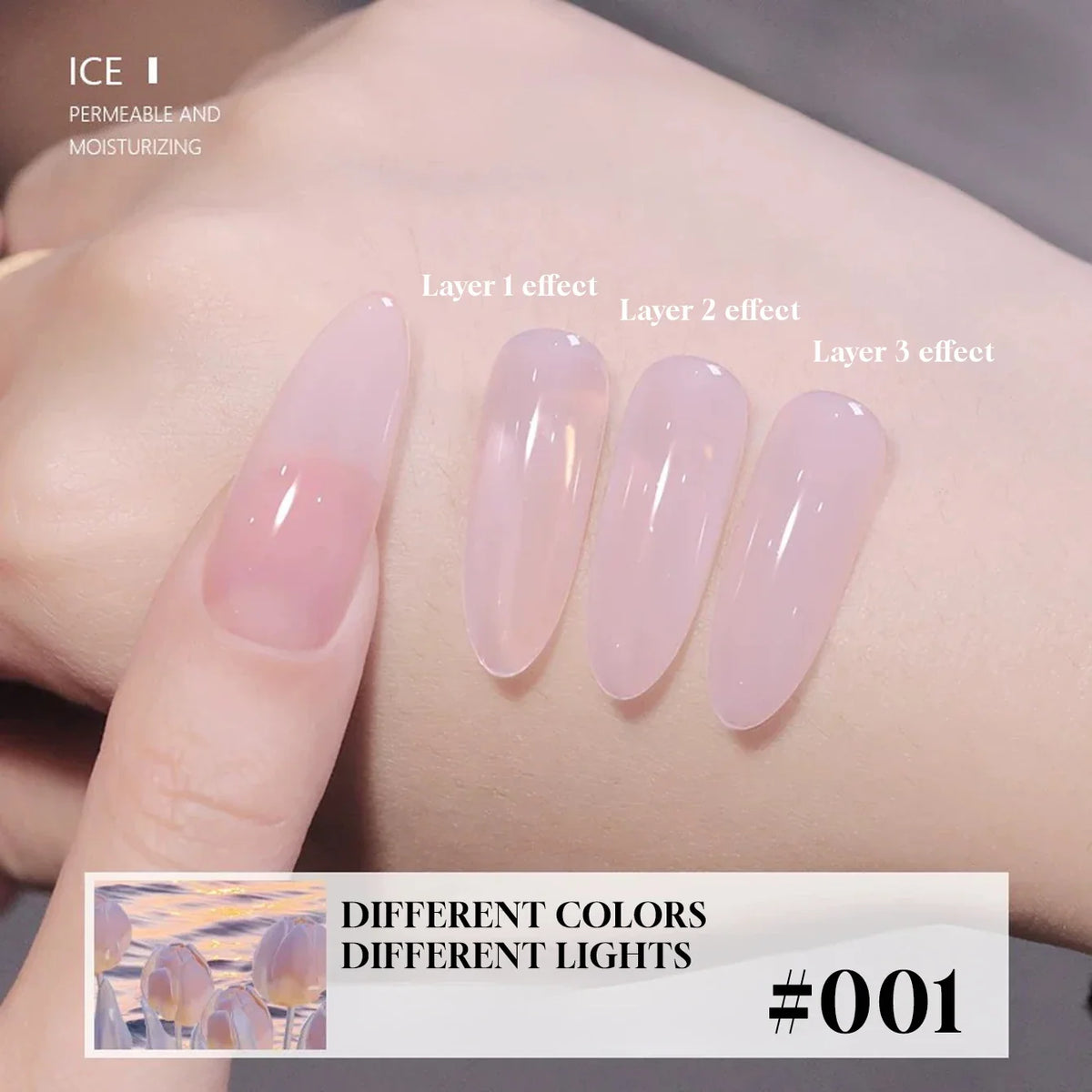 MIANEL  12ML Japanese Style Fairy Gel Nail Polish White Pink Nude Color Ice Clear Nail Polish Pink Nails Summer Nails 1-24pcs 21