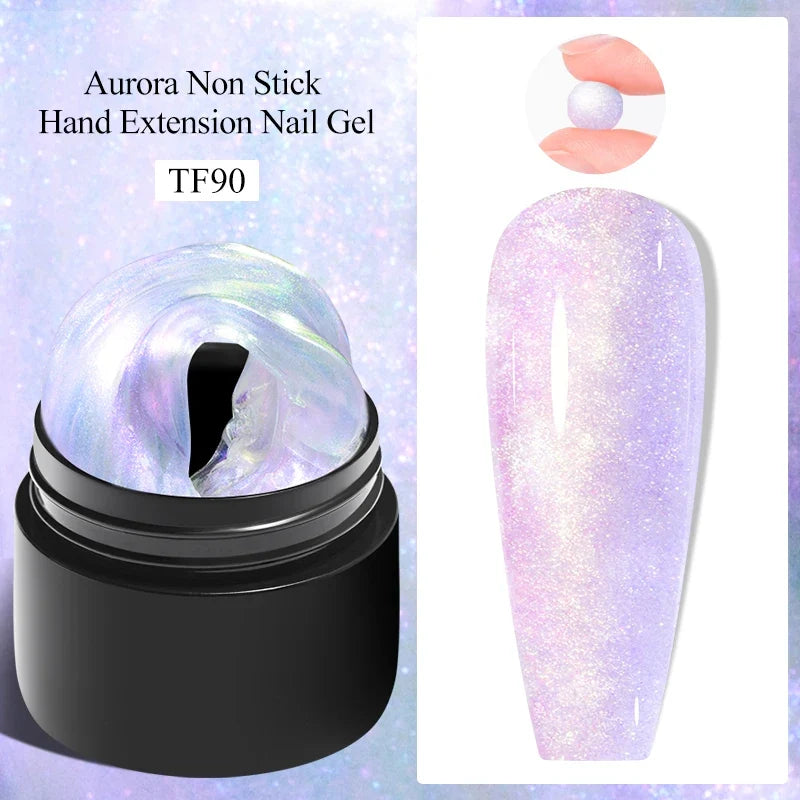 Milky White Nail Extension Gel Clear Nude Building UV Gel For Nails Finger Extensions Form Tips French Nails Manicure Nail Art 86