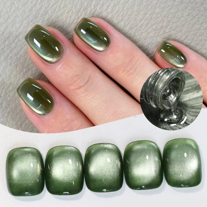 BORN PRETTY 10ml Fruit Purple Grape Cat Magnetic Gel Nail Polish 2025 New Whitening Guava Glass Beads Varnish Nail Supplies 59