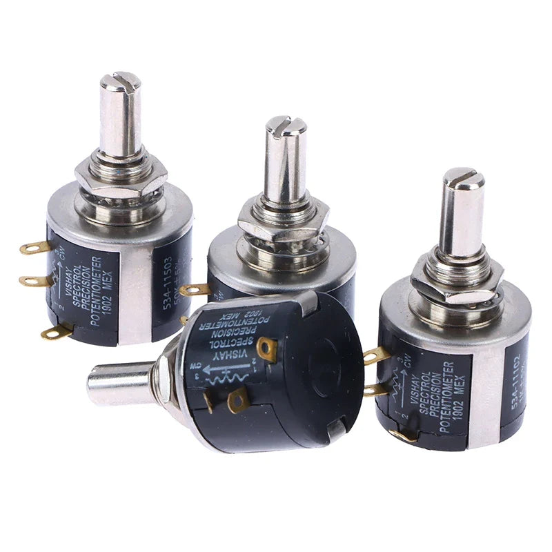 ZLinKJ 534 Series Wire Wound Potentiometer | Precision 2W Multi-Value Resistor 5