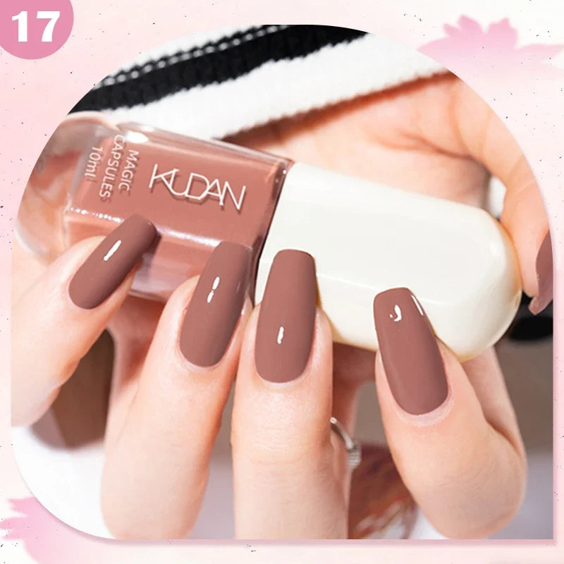 10ml Water-Based Peel Off Nail Polish 40 Colors Long Lasting Quick Drying No Need of Lamp to Cure Nail Supplies Manicure Nails 19