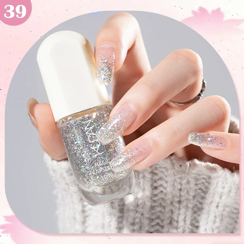 10ml Water-Based Peel Off Nail Polish 40 Colors Long Lasting Quick Drying No Need of Lamp to Cure Nail Supplies Manicure Nails 29