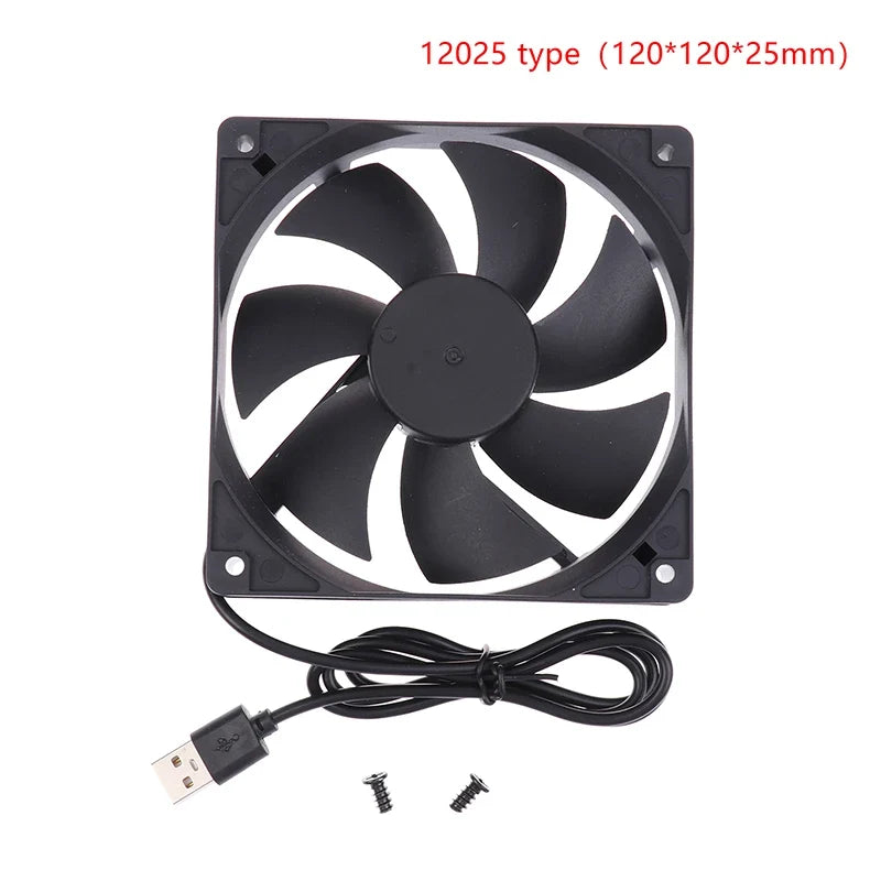 USB Brushless Cooling Fan | 5V Quiet Computer Router Cooler for Electronics 8