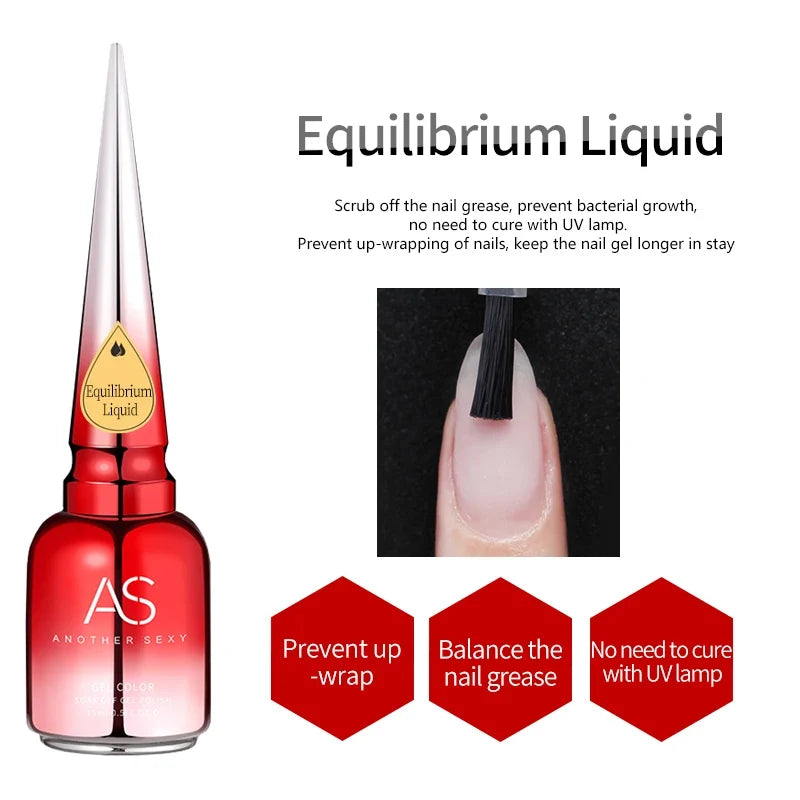 AS 15ml Transfer Foil Gel Nail Polish Soak Off Led Uv Gel Varnish Fast Dry Star Sticker Glue Stamp Gel 13