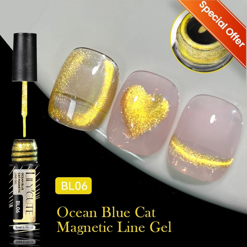 LILYCUTE 7ML Colorful Gel Nail Polish 129 Colors Long Lasting For Manicure Semi Permanent Base Top Coat Nail Art UV Gel Varnish 141