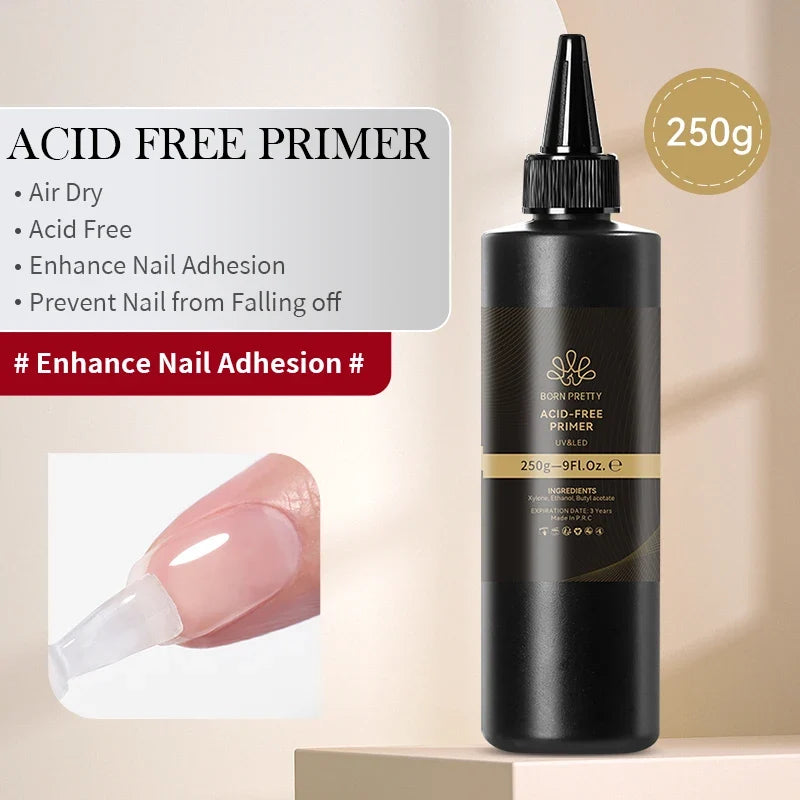BORN PRETTY 250g Milky White Jelly Nude Gel Nail Polish Refilled Package Translucent Clear Semi Permanent Soak Off UV Gel 22