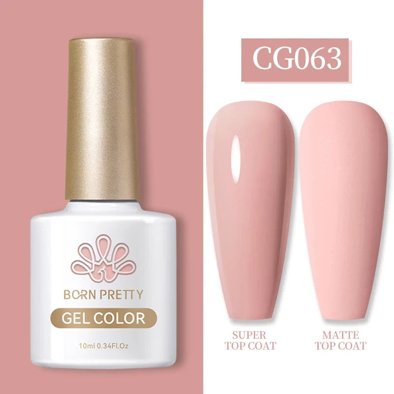 BORN PRETTY 10ml Clear Blooms Gel Polish UV LED Soak Off Nail Art Polish for Spreading Effect Marble Nail Polish Gel Painting 26
