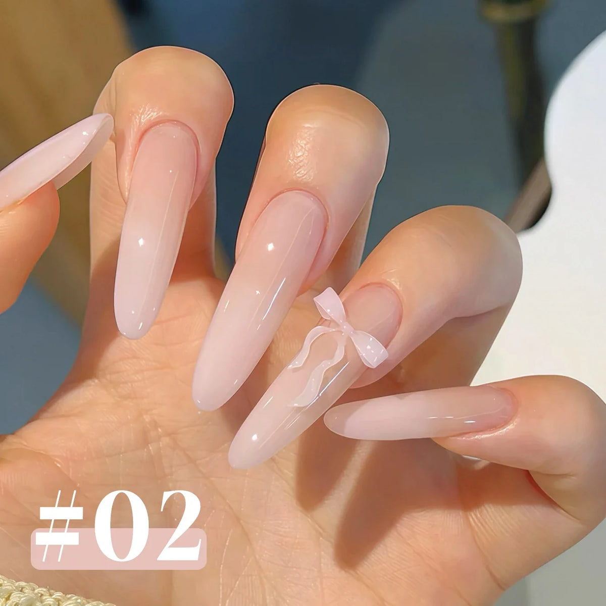 MIANEL 12ML 1-6PCS 2026 New Release Jelly Dopamine Candy Gel Nail Polish - Multi-Color Nude Sheer Finish Bestseller 43