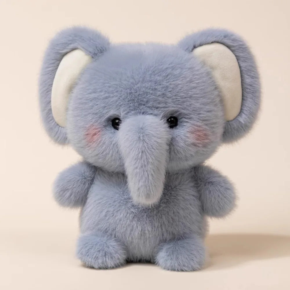 Cute 16cm Plush Companion Doll Capybara Elephant Stuffed Animal Pillow Plush Bear Animal Plush Toy Sleeping Gift 19