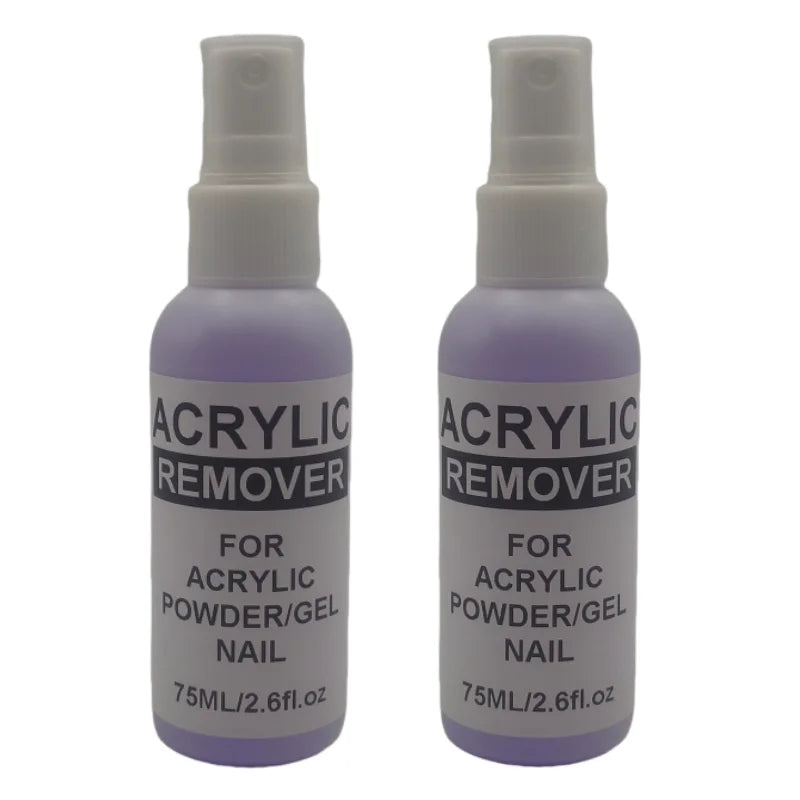 75ml Professional Acrylic Remover Liquid Nail Polish Remover Gel Remover 7