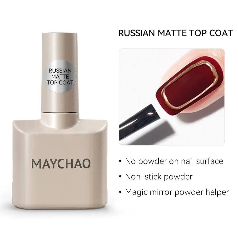 MAYCHAO 12ml Jelly Gel Nail Polish Semi Permanent Top Coat Soak Off UV LED Gel Art Nail Varnish Manicure Long Lasting Nail Gel 27