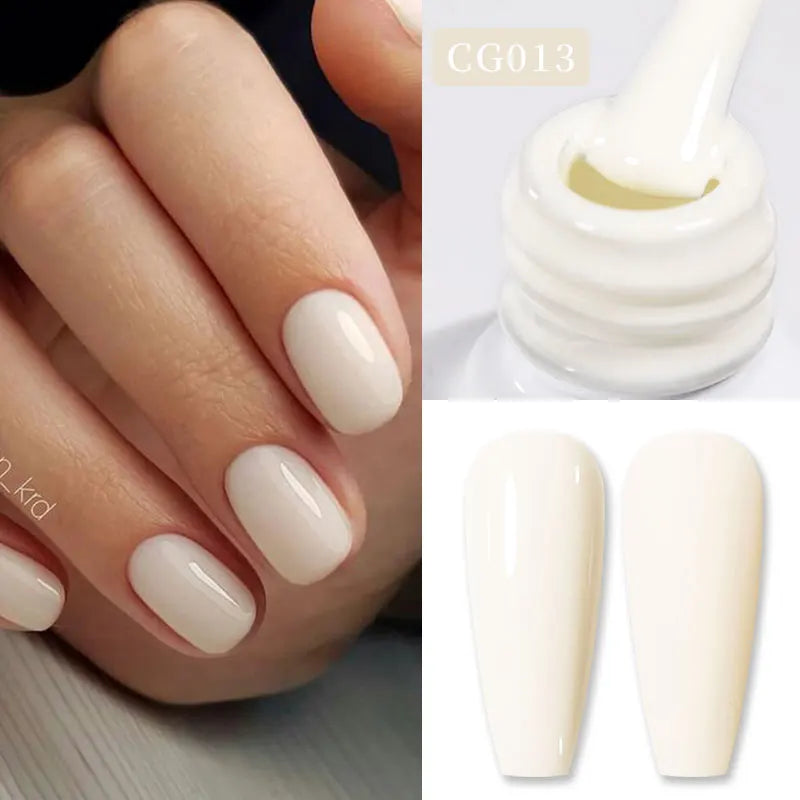 BORN PRETTY Jelly Nude Gel Nail Polish 10ml Light Pink Peach Translucent Color UV Light Cure Gel Varnish Nail Art DIY at Home 102