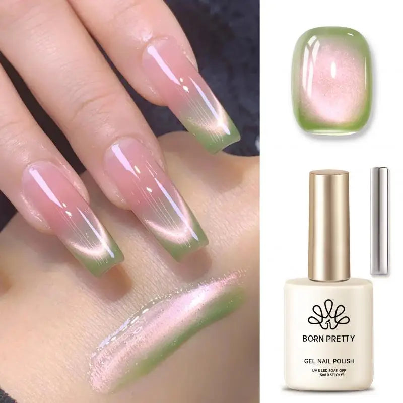 BORN PRETTY Milky Jelly Rubber Base Gel for Gel Nail Polish 15ml Russian Self-leveling Nude Color Soak Off Semi Permanent UV Gel 9