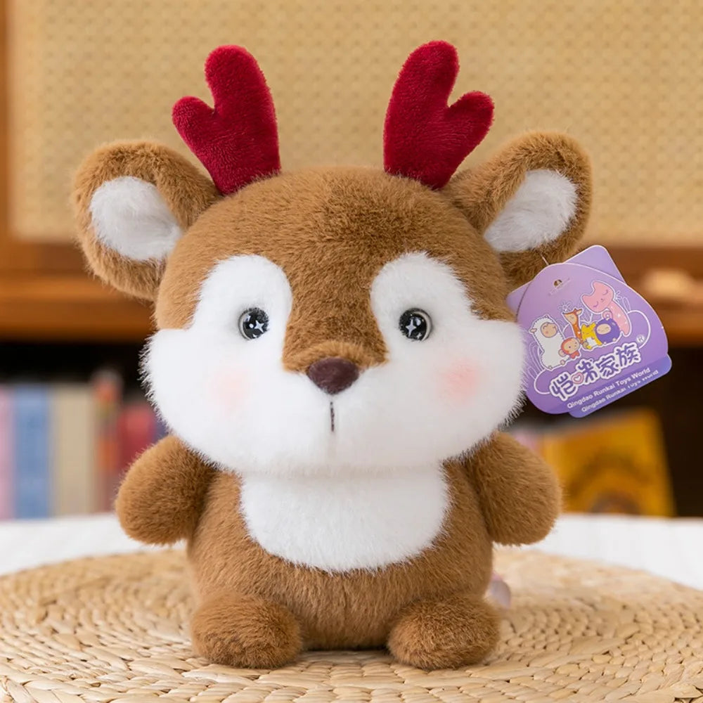 Cute 16cm Plush Companion Doll Capybara Elephant Stuffed Animal Pillow Plush Bear Animal Plush Toy Sleeping Gift 31