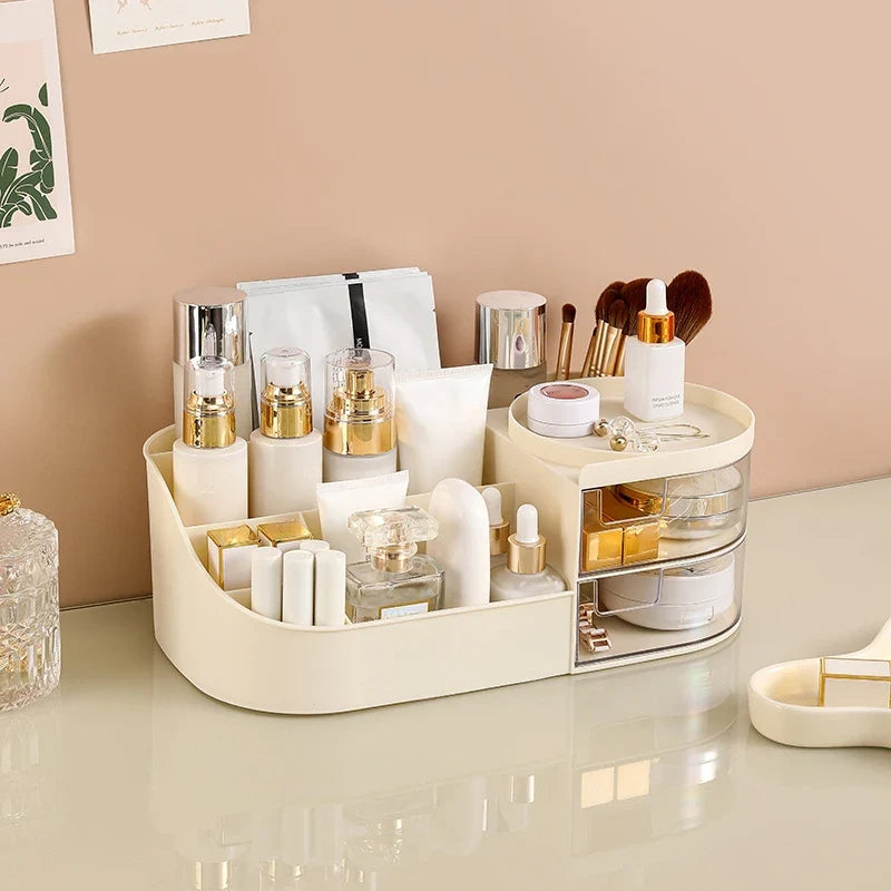 Table Makeup Storage Box Cosmetic Storage Organizer Jewelry Nail Polish Dormitory Makeup Container Desktop Sundries Storage Box 6