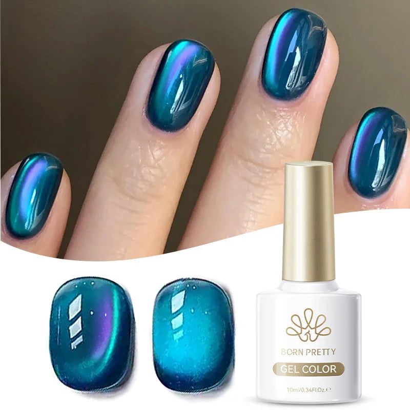 BORN PRETTY 117 Colors Cat Magnetic Gel Nail Polish 10ml Full Coverage Varnish Semi Permanent Super Gorgeous Nails Manicure 51