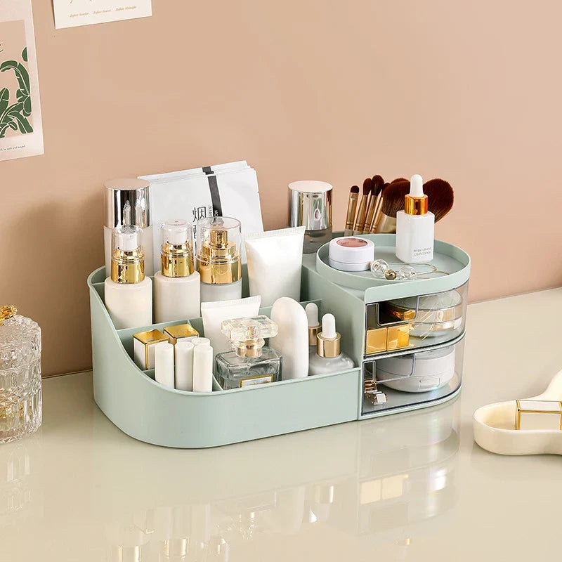 Table Makeup Storage Box Cosmetic Storage Organizer Jewelry Nail Polish Dormitory Makeup Container Desktop Sundries Storage Box 5