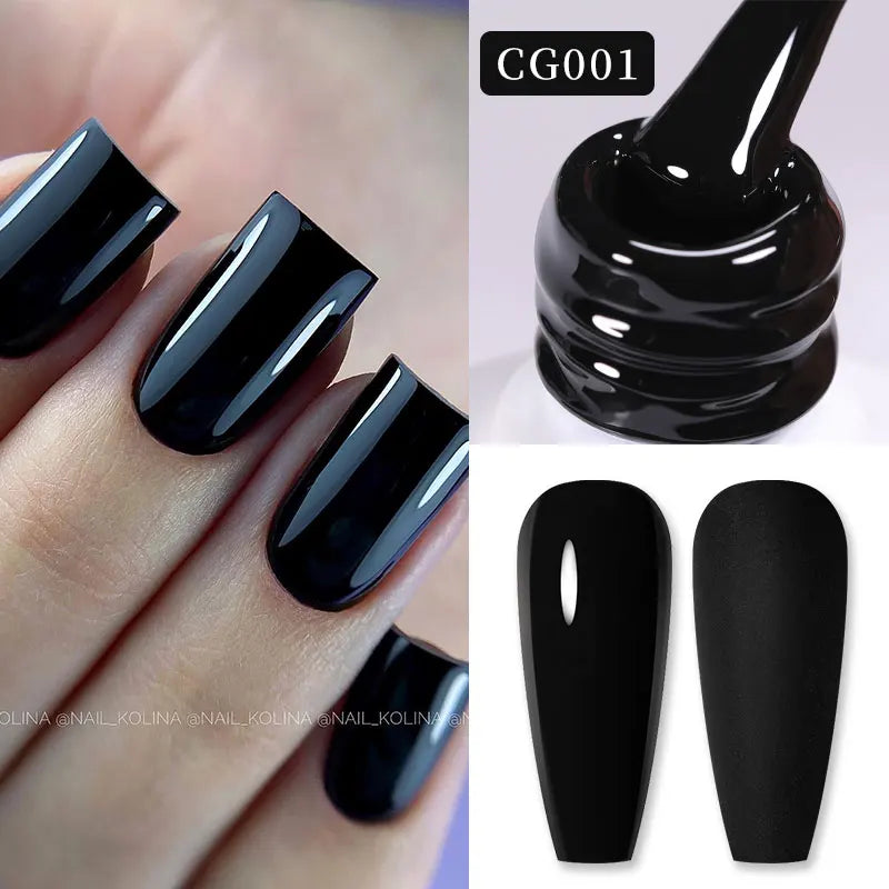 BORN PRETTY 10ml Blood Red Jelly Gel Nail Polish Halloween Nails Art Gel Polish Sheer Translucent Nail Gel for Winter Manicure 57