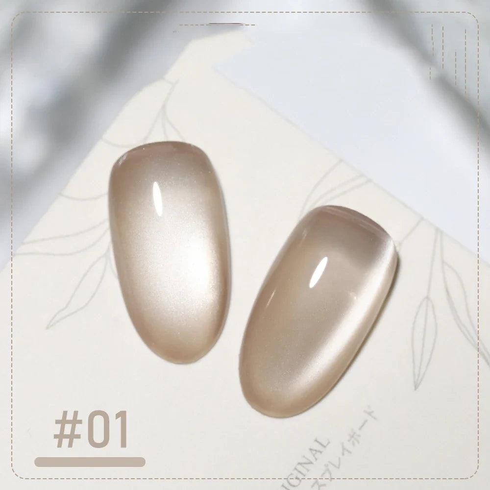 XEIJAYI Pink Cat Eye Gel Nail Polish Ceramic Magnetic Gel UV Semi-permanent Enamels Varnish Nail Supplies For Professionals Gel 58