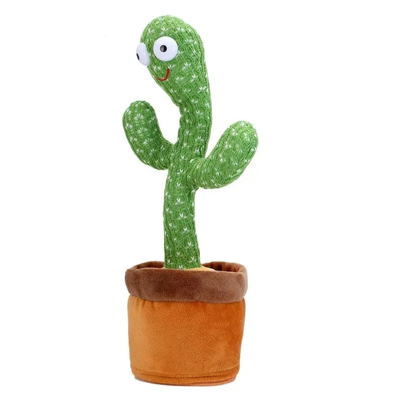 1pc Dancing Cactus Toy,Repeat Talking ,Song Speaker Wriggle Dancing Sing Talk, Plushie Stuffed ,Interaction and Decoration 7